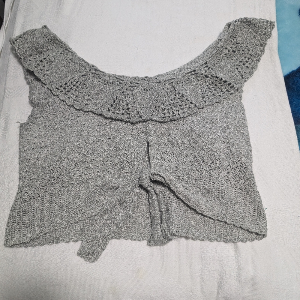 Crochet skirt & top set
